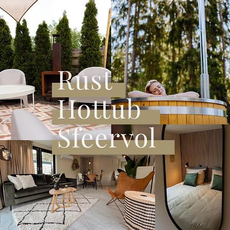 Bosrijk Chalet - Hottub - Veluwe Putten Zewnętrze zdjęcie