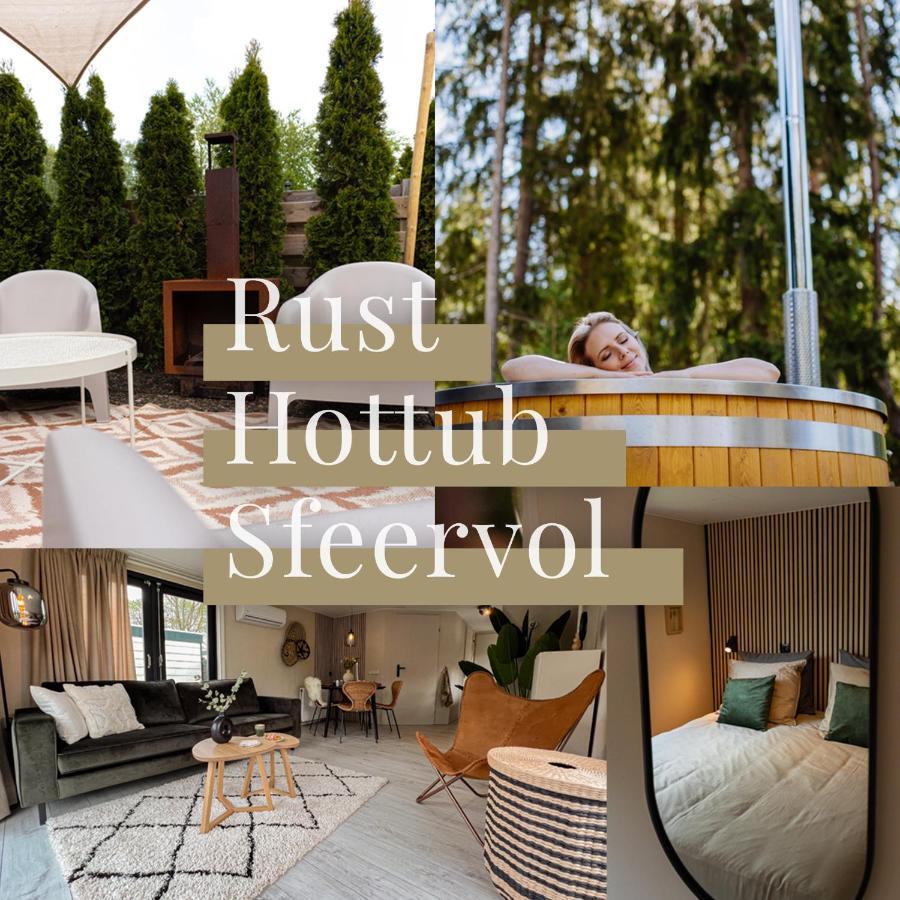 Bosrijk Chalet - Hottub - Veluwe Putten Zewnętrze zdjęcie