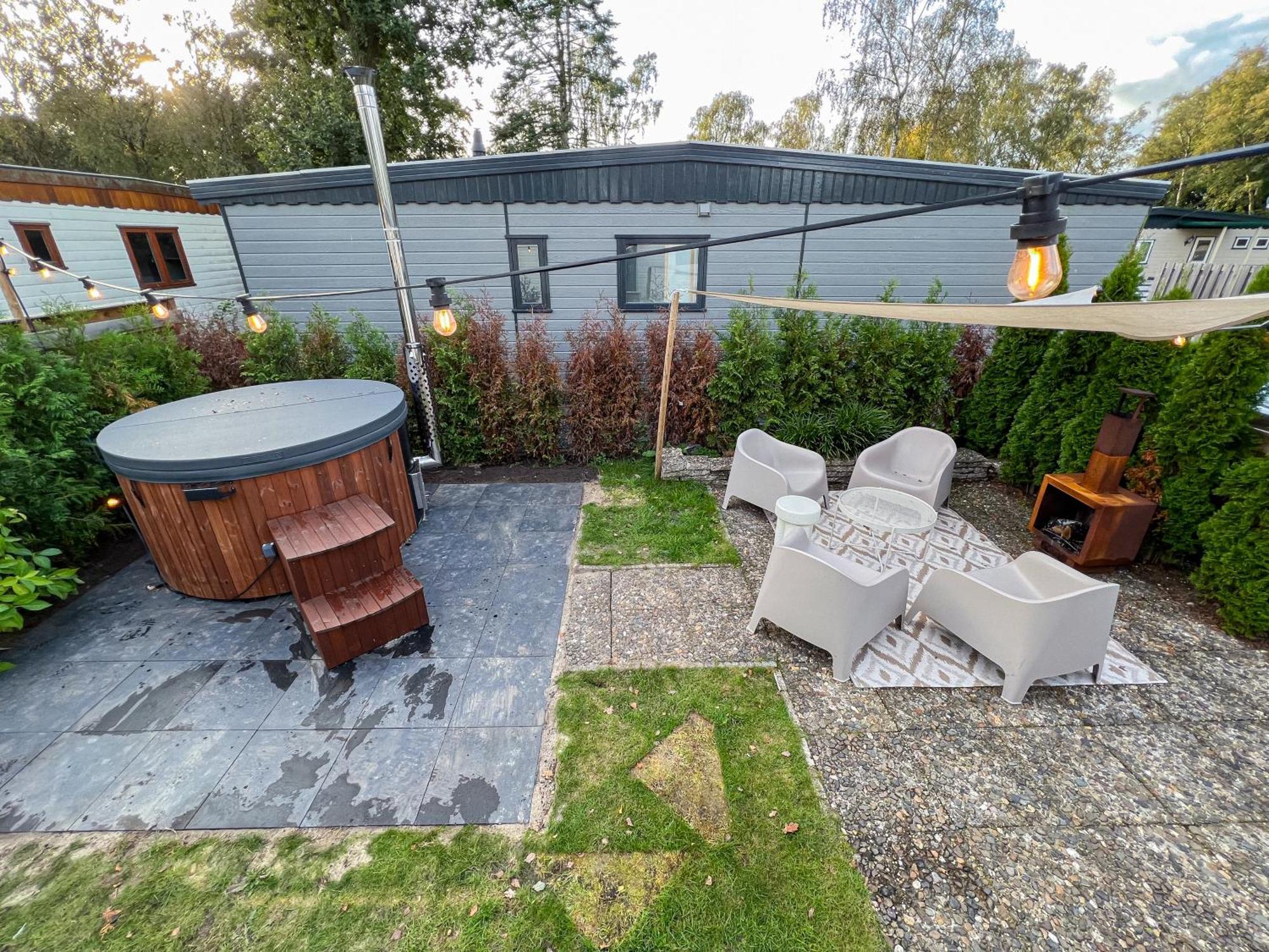 Bosrijk Chalet - Hottub - Veluwe Putten Zewnętrze zdjęcie