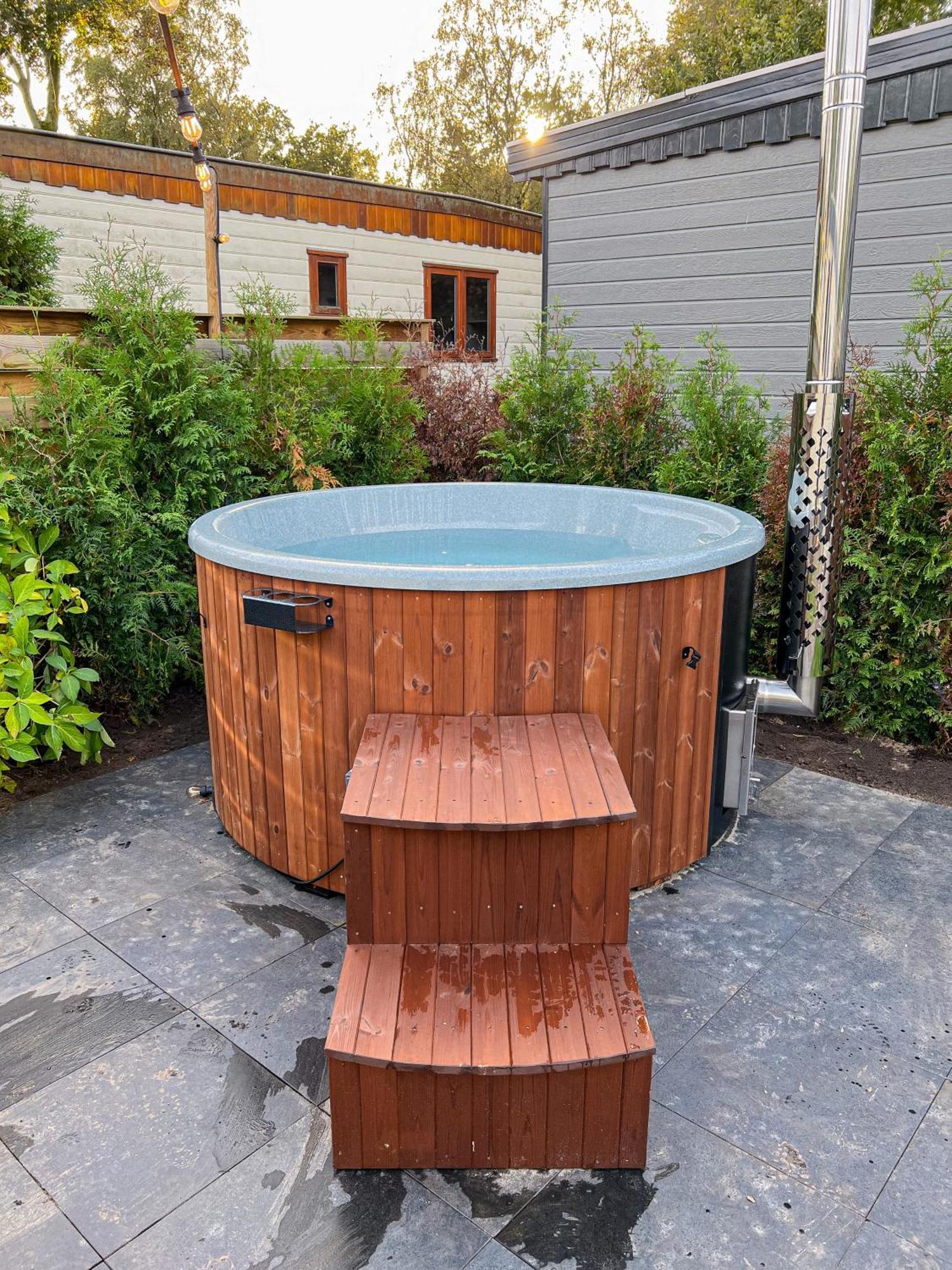Bosrijk Chalet - Hottub - Veluwe Putten Zewnętrze zdjęcie